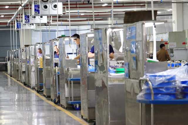 热缩管生产车间